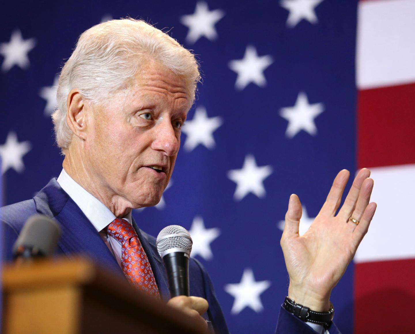 Bill Clinton in Florida