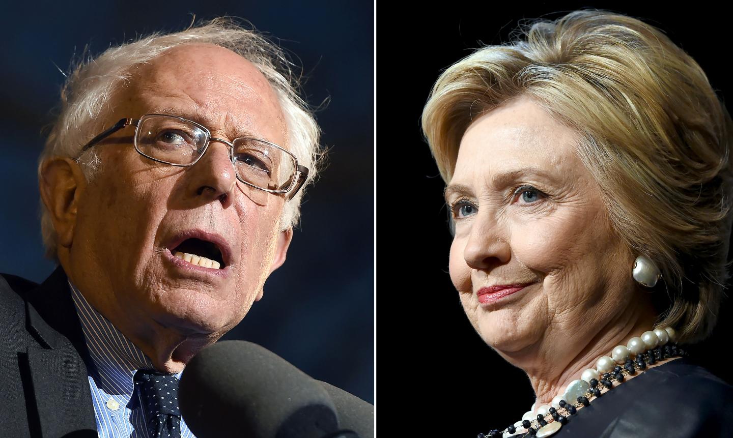US-VOTE-DEMOCRATS-SANDERS-CLINTON