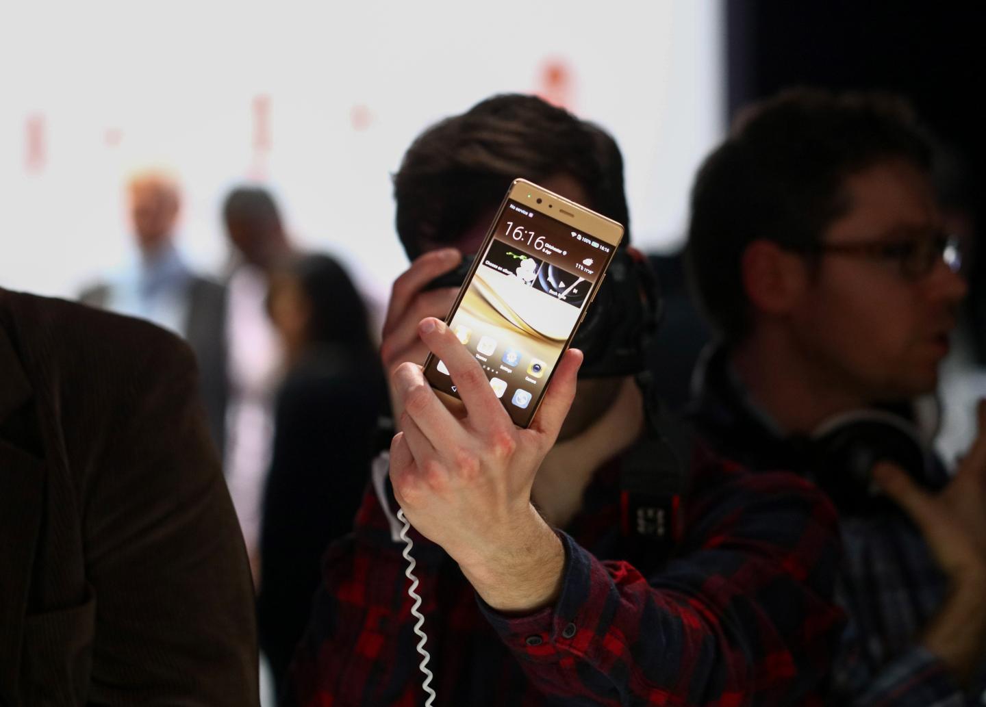 Huawei Technologies Co. Consumer Devices Division Chief Executive Officer Richard Yu Speaks At A Launch Event