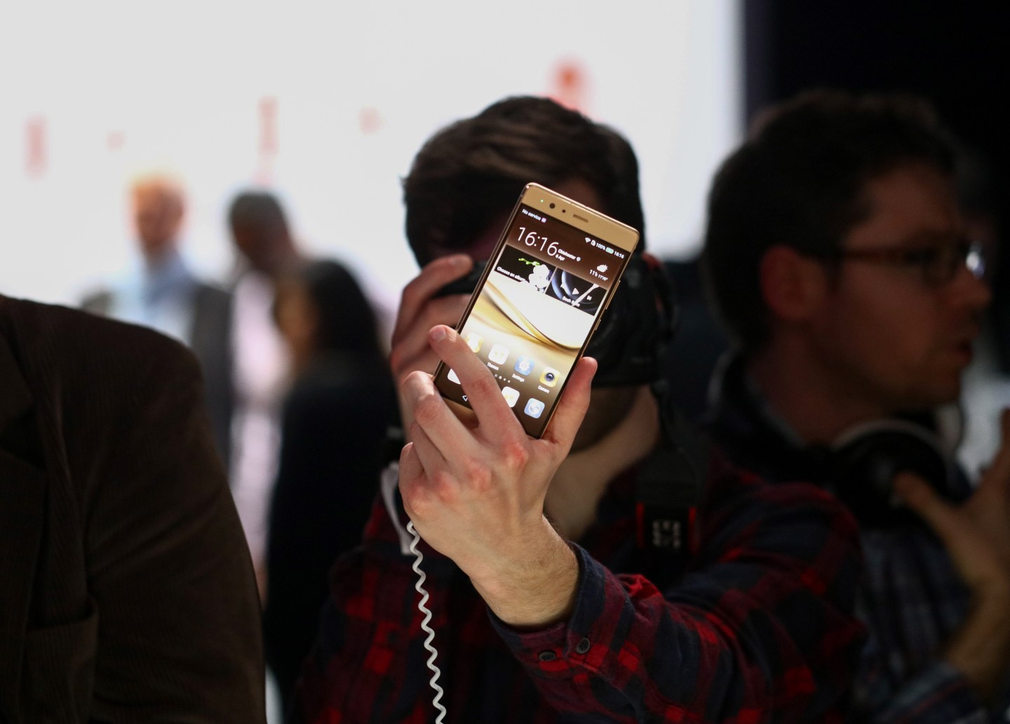 Huawei Technologies Co. Consumer Devices Division Chief Executive Officer Richard Yu Speaks At A Launch Event