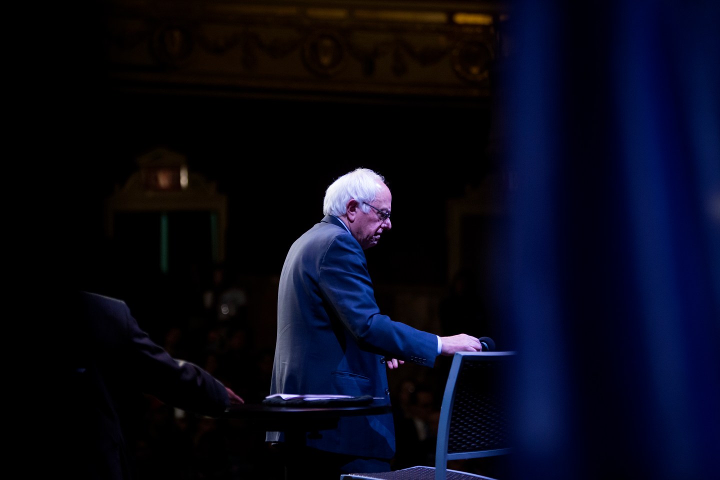 Democratic Presidential Candidate Bernie Sanders Campaigns In New York City