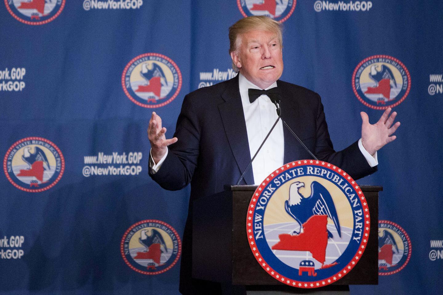 Presidential Candidates Speak At The New York State Republican Gala