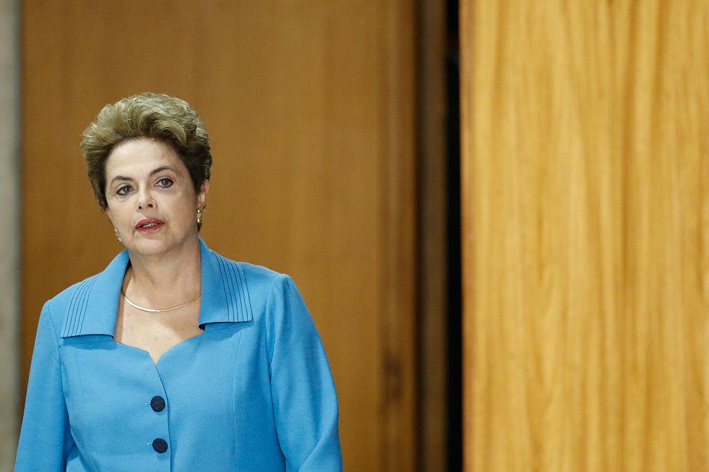 Dilma Rousseff Makes Statement After Brazil's Lower House Votes For Impeachment