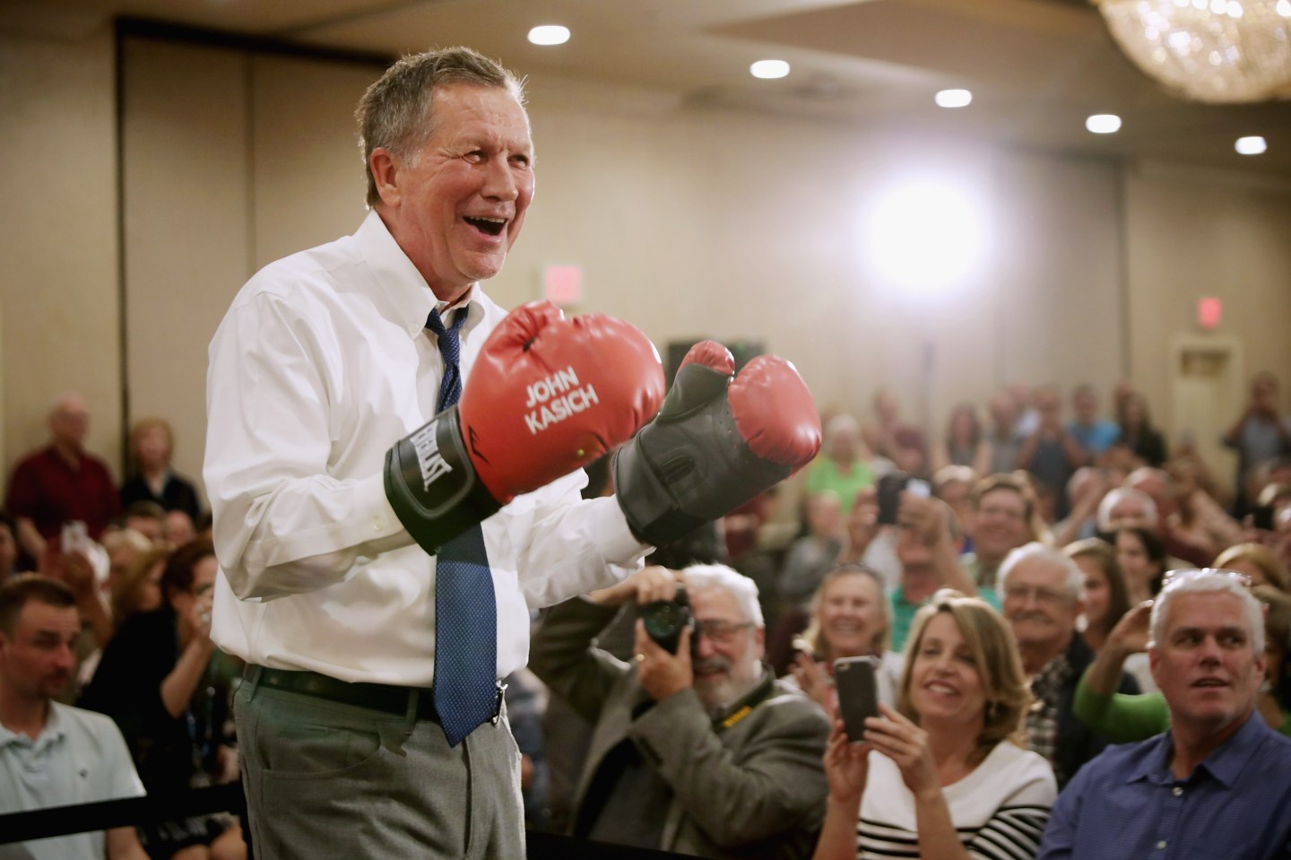 John Kasich Holds Town Hall In Annapolis, MD