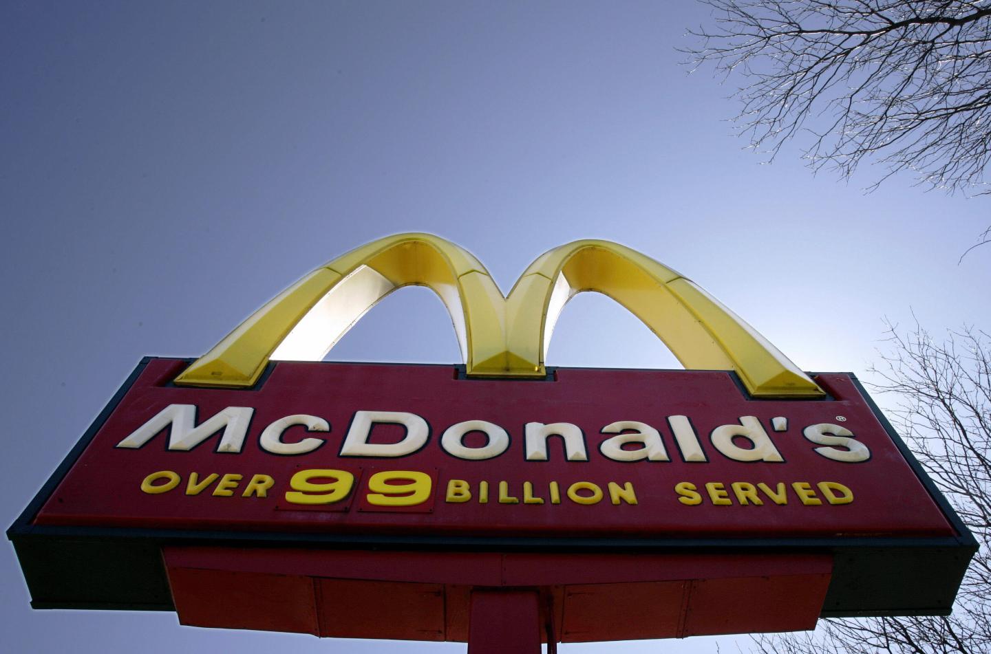 (FILES) A newly modeled McDonald's resta