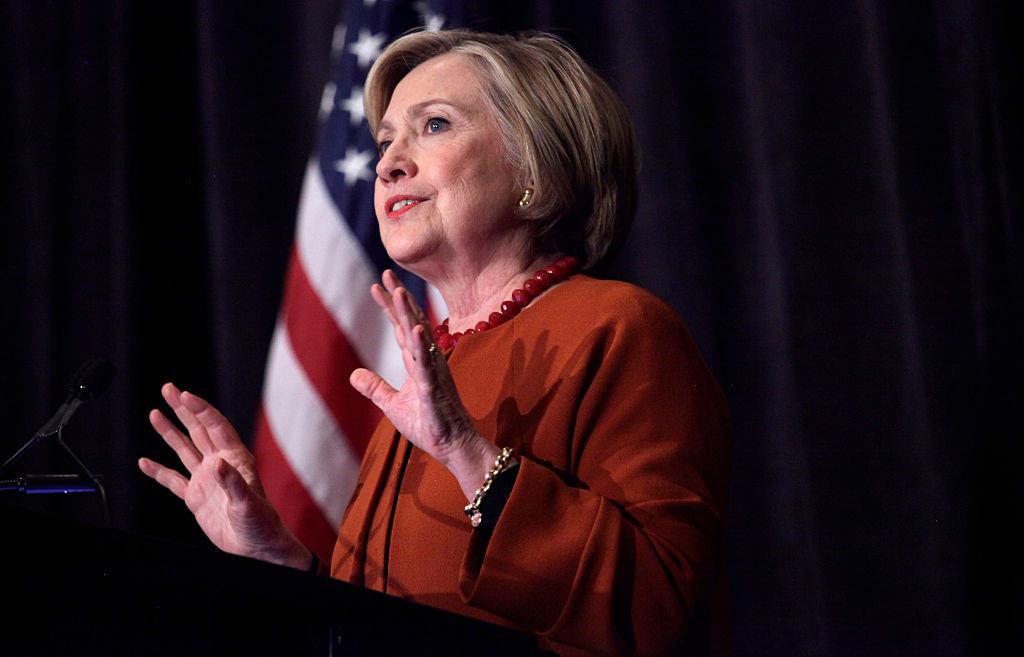 Democratic Presidential Candidates Clinton And Sanders Attend Founders Day Dinner In Wisconsin