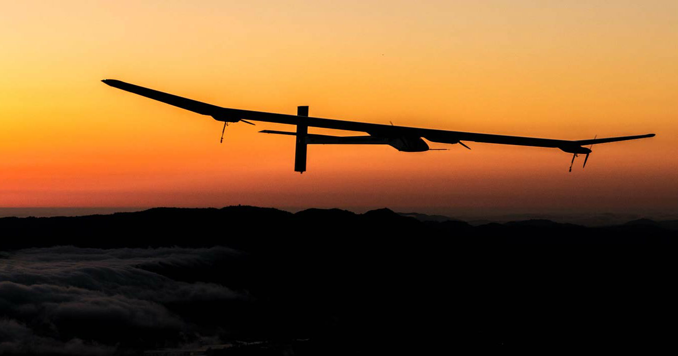 All-Solar Plane Completes Historic Pacific Crossing