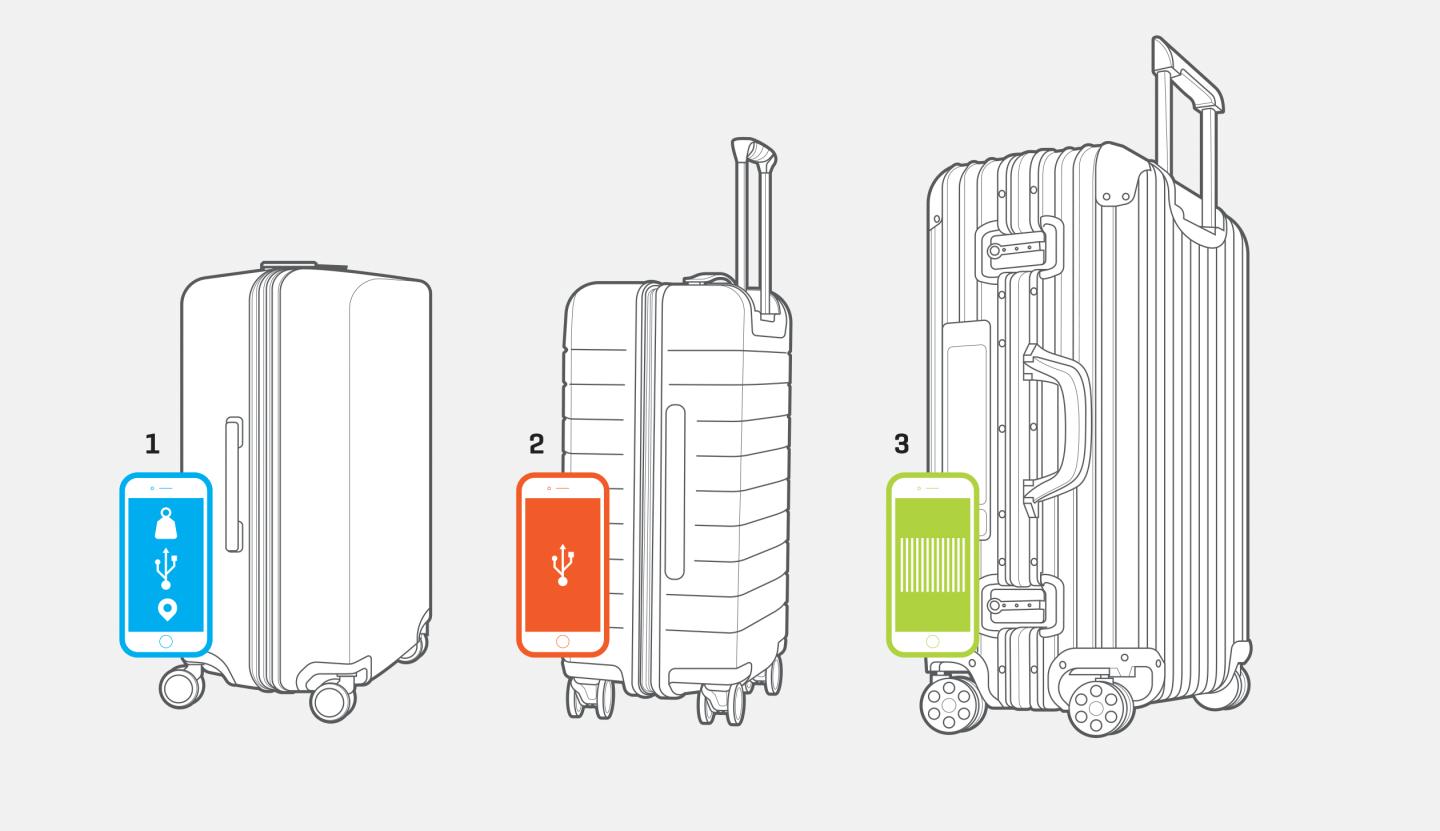 3 New Smart Suitcases for High Tech Travelers