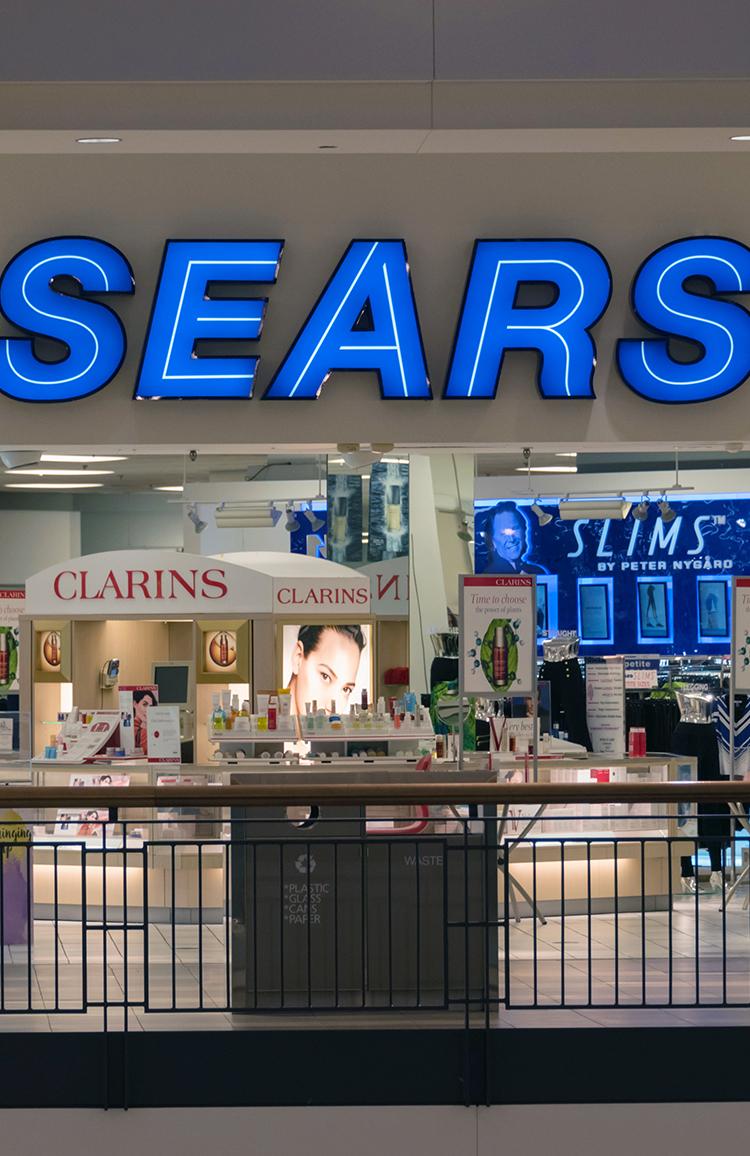 Sears store entrance, is an American chain of department
