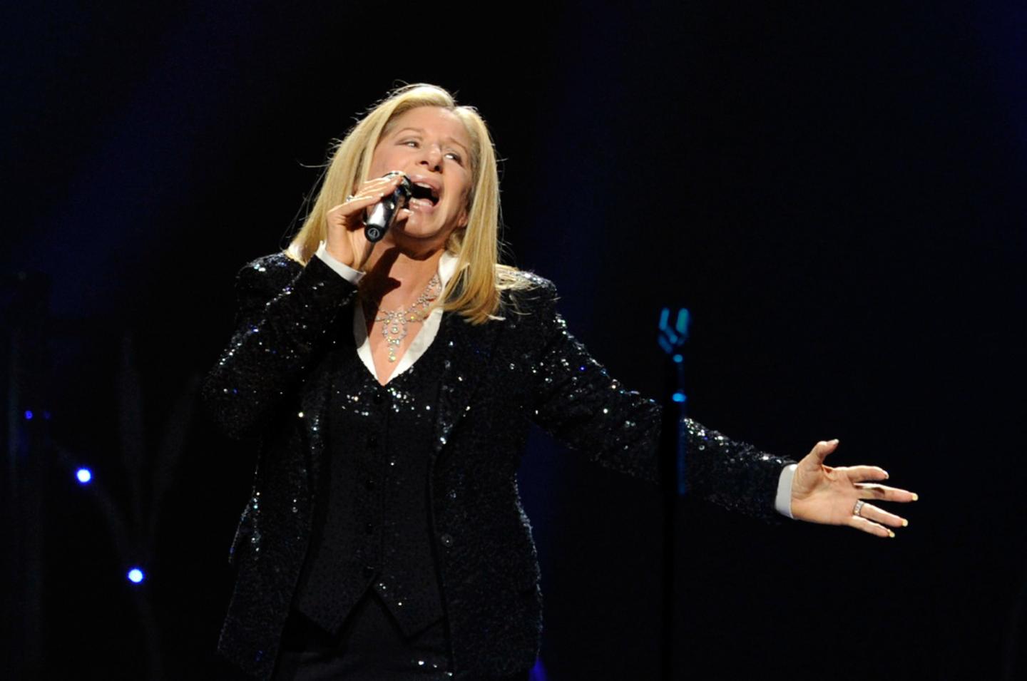 Barbra Streisand Performs At The MGM Grand