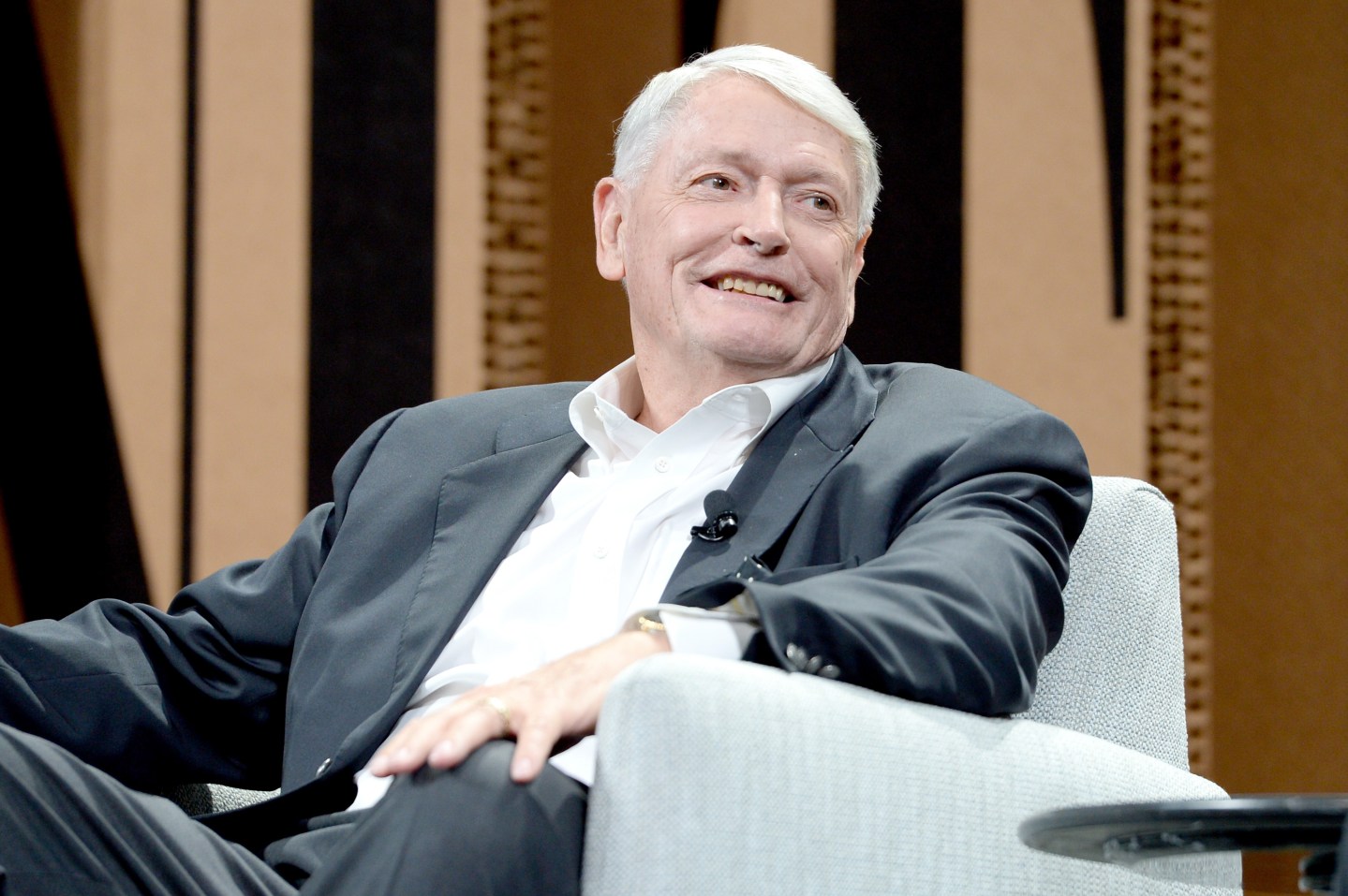 speaks onstage at the Vanity Fair New Establishment Summit at Yerba Buena Center for the Arts on October 7, 2015 in San Francisco, California.