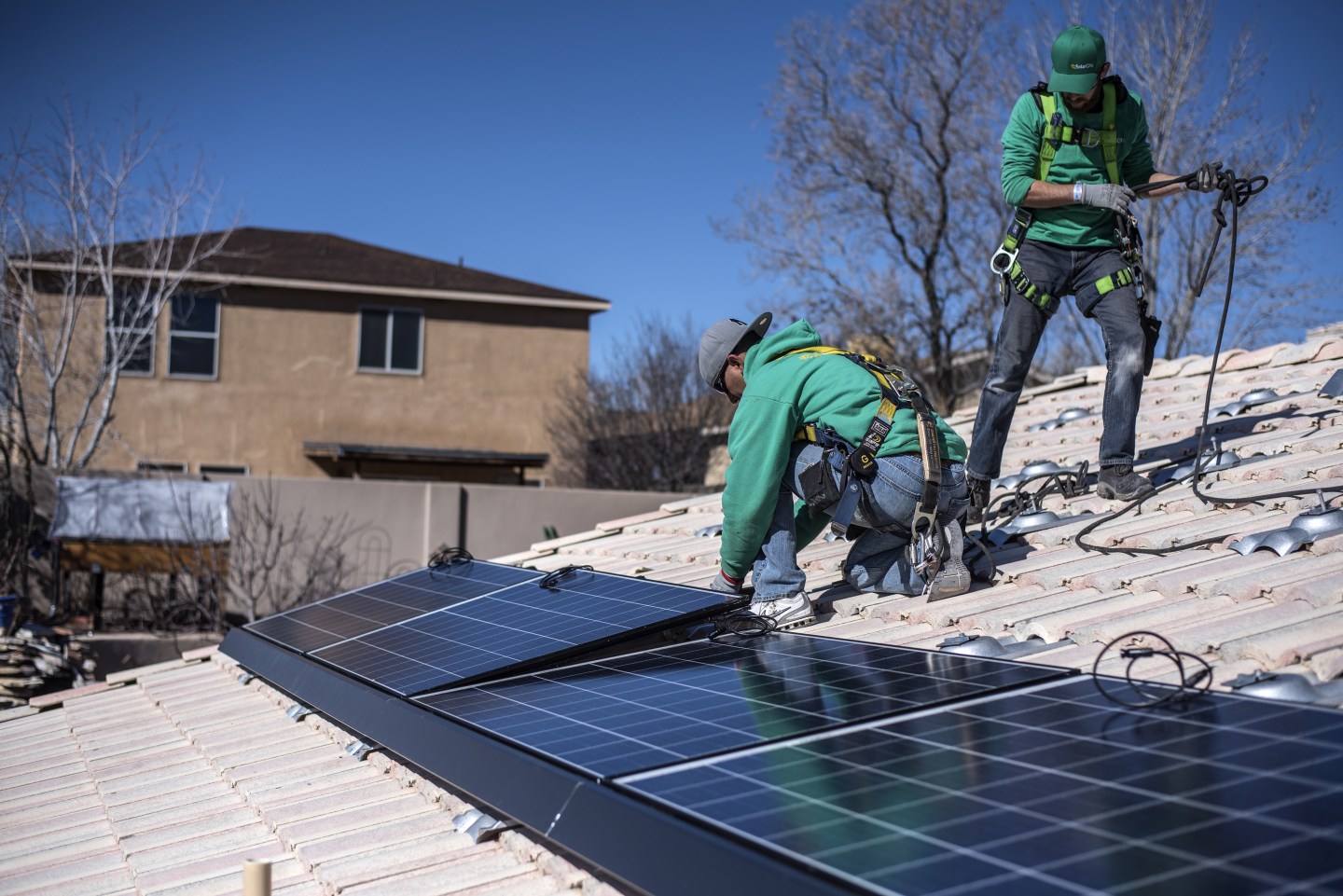 A SolarCity Corp. Residential Solar Panel Installation Ahead Of Earnings Figures