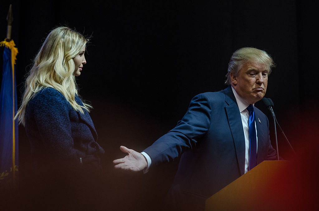 Donald Trump in Manchester, New Hampshire