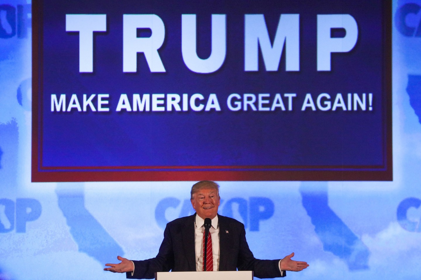 TOPSHOT-US-VOTE-REPUBLICANS-TRUMP-PROTEST