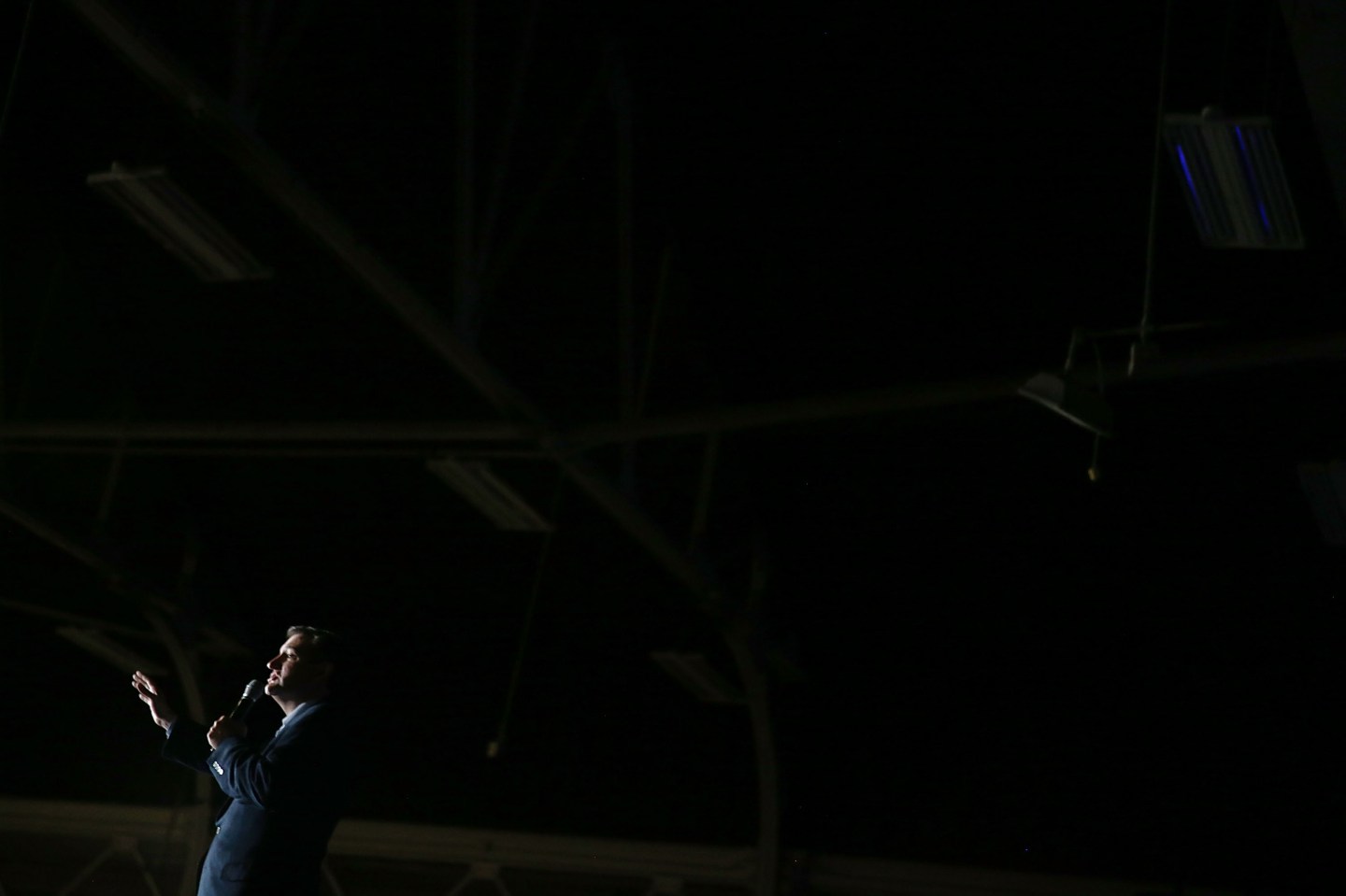 Ted Cruz Holds Campaign Rally At Indiana State Fairgrounds