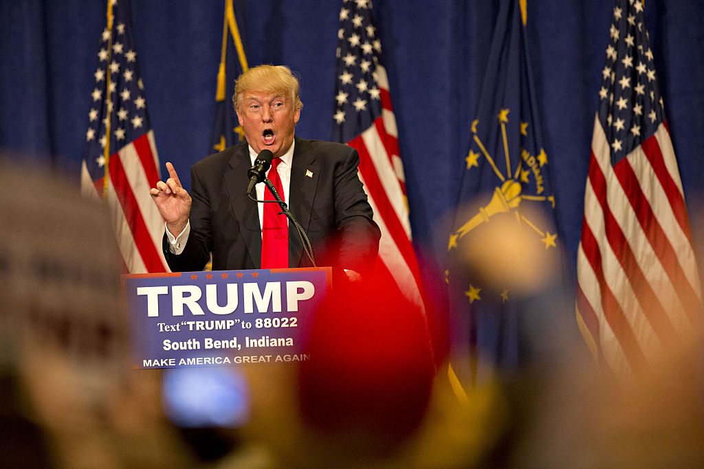 Presidential Candidate Donald Trump Holds Indiana Campaign Rally