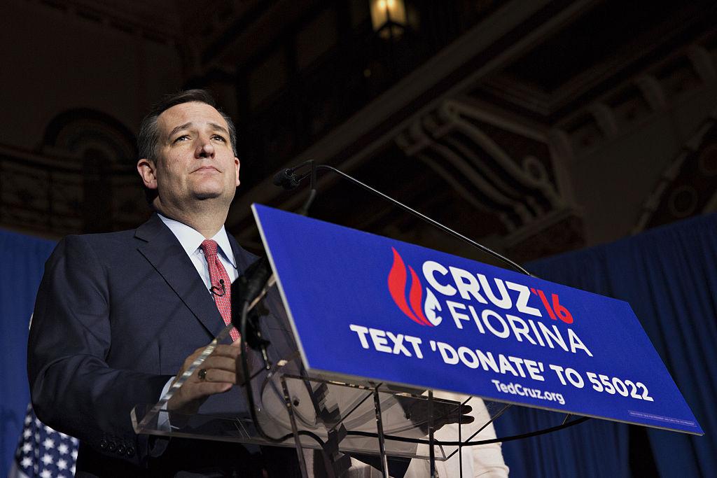 Presidential Candidate Ted Cruz Attends Election Night Watch Party