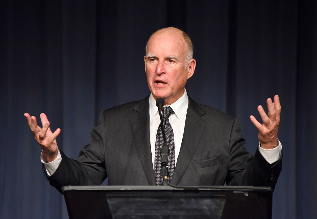 California Gov. Jerry Brown