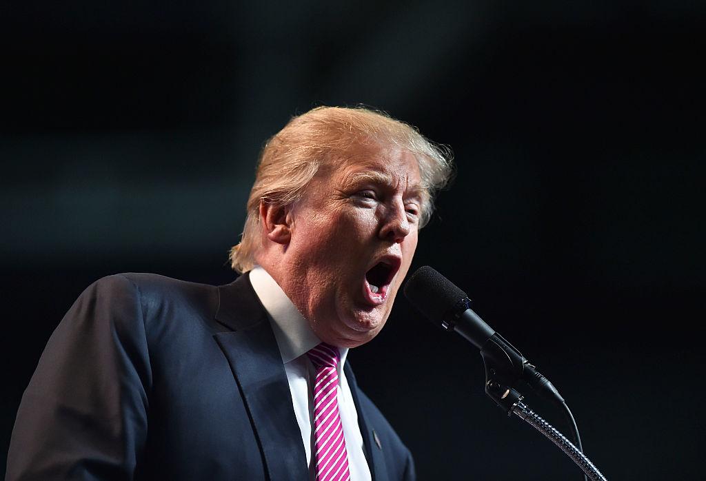 CHARLESTON, WV - MAY 5: Republican presidential candidate Donal