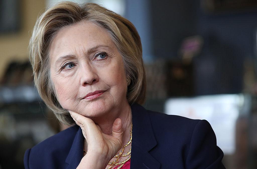Democratic Presidential Candidate Hillary Clinton Campaigns In Virginia