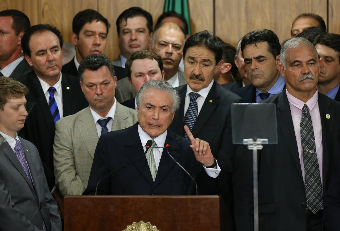 Brazil Acting President Hailed By Many But Hands May Be Tied