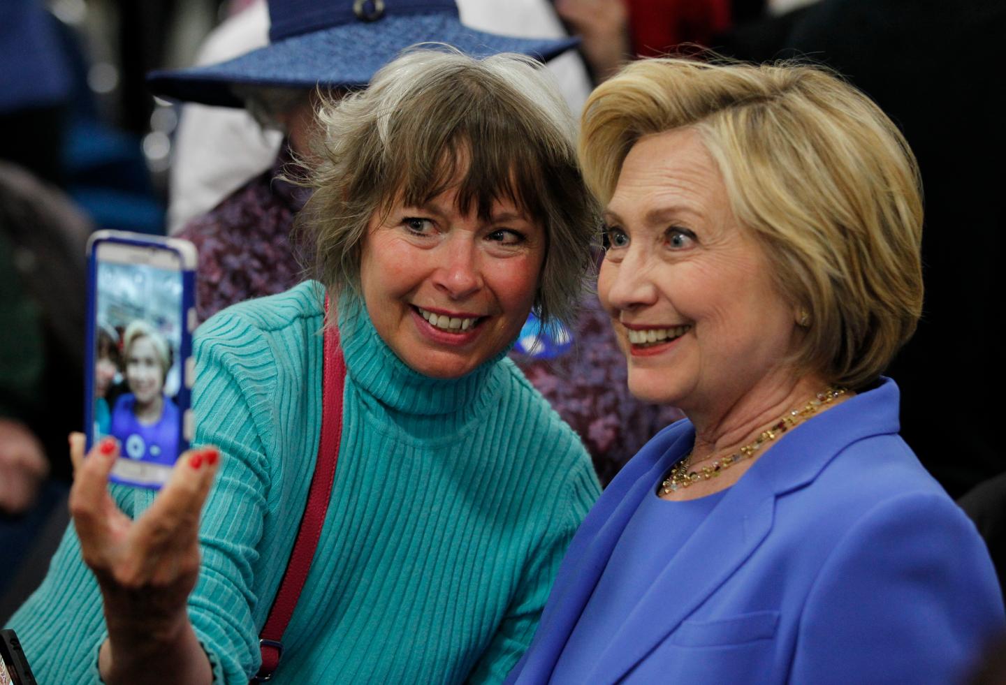 Democratic Presidential Candidate Hillary Clinton Campaigns In Louisville, Kentucky