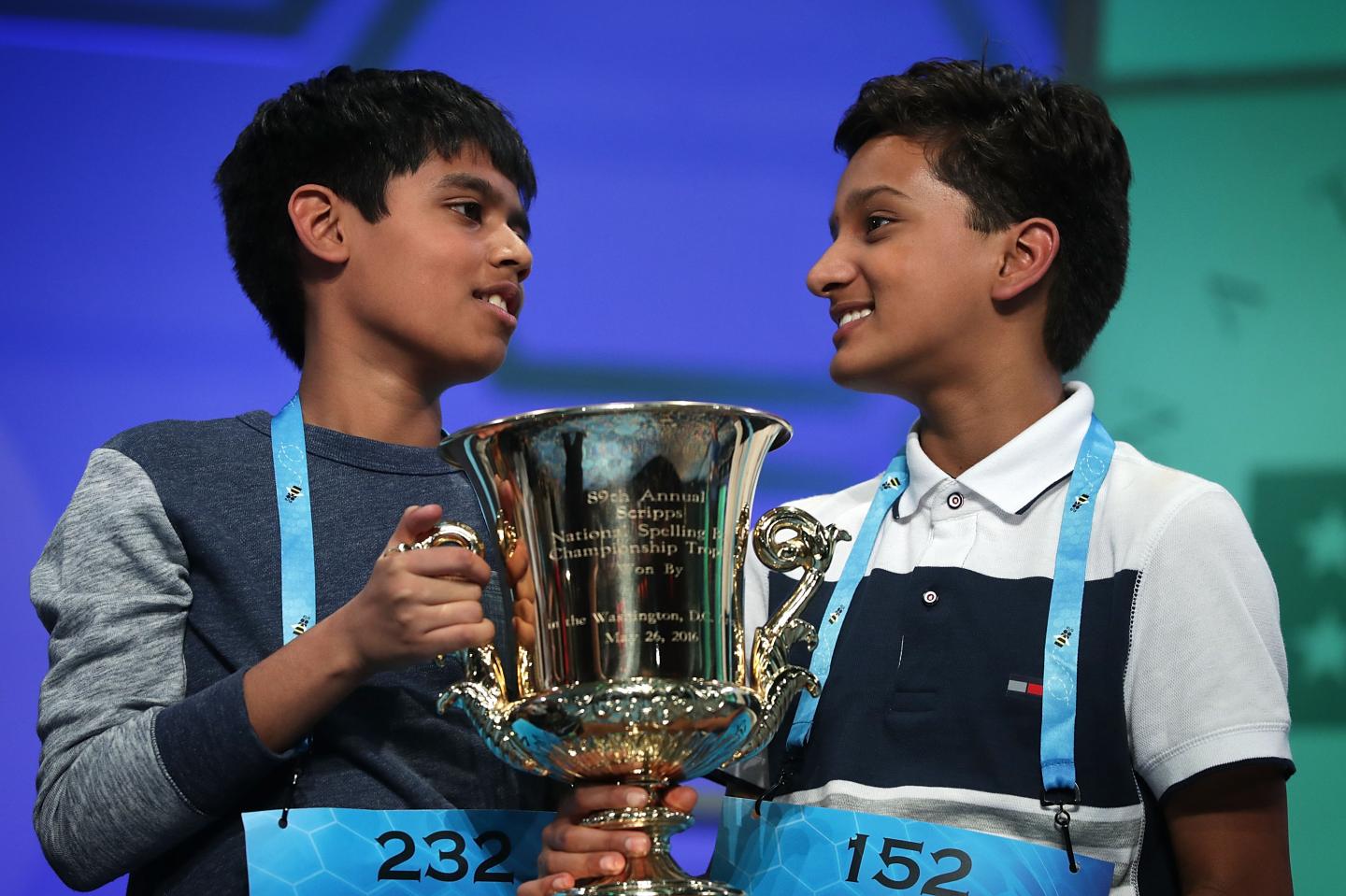 Children Compete In Annual E.W. Scripps Spelling Bee