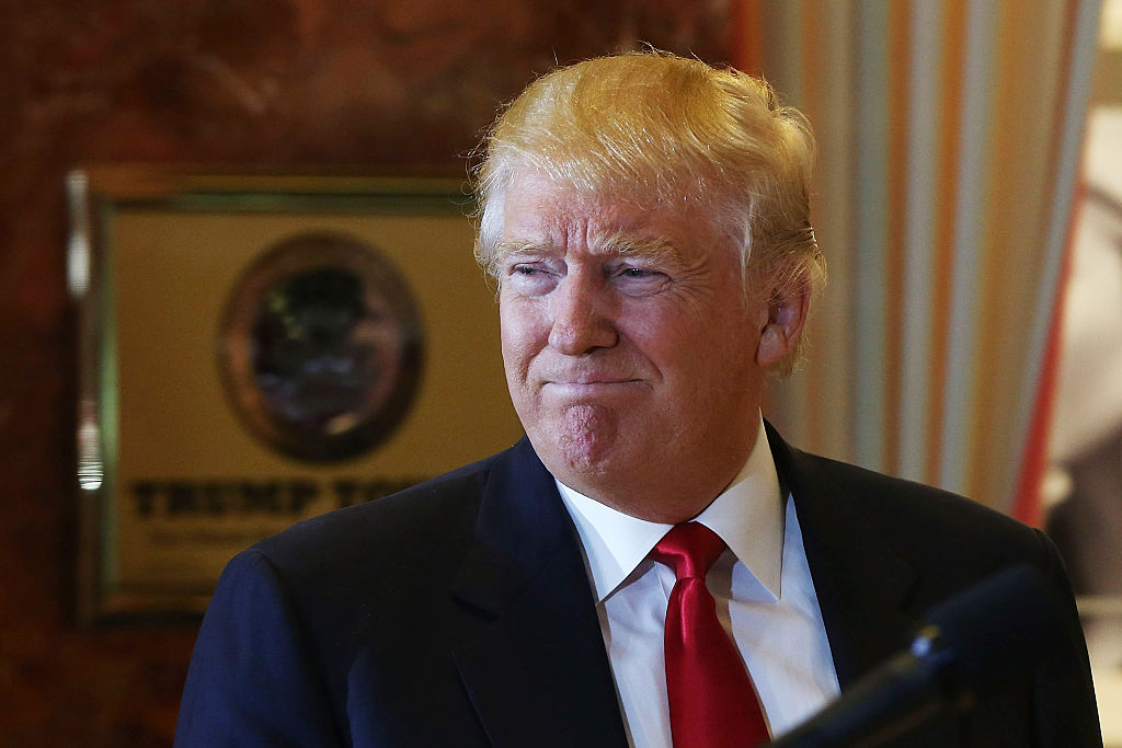 Donald Trump Holds Press Conference At Trump Tower