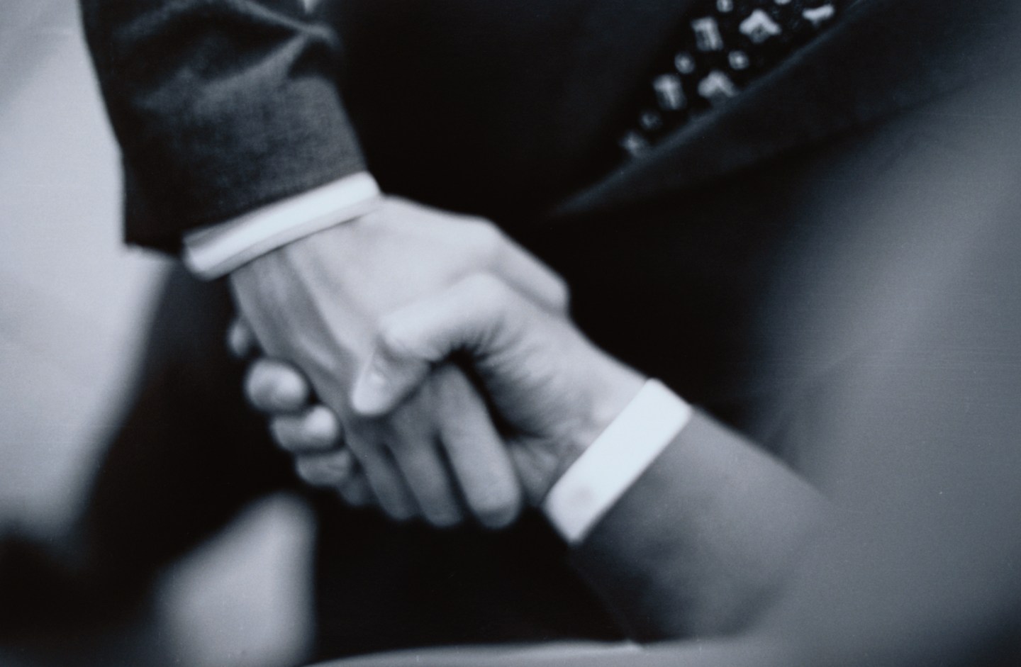 Businessmen Shake Hands