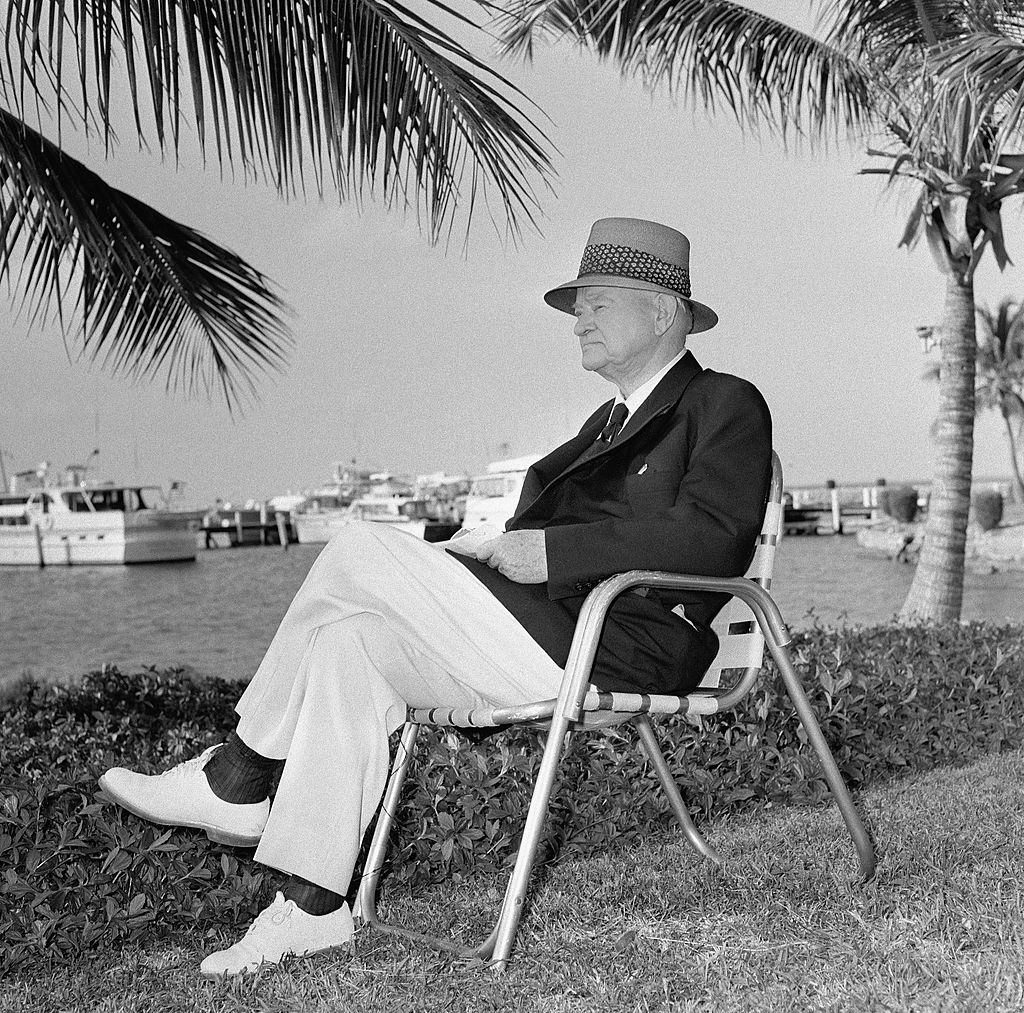 Herbert Hoover In Repose