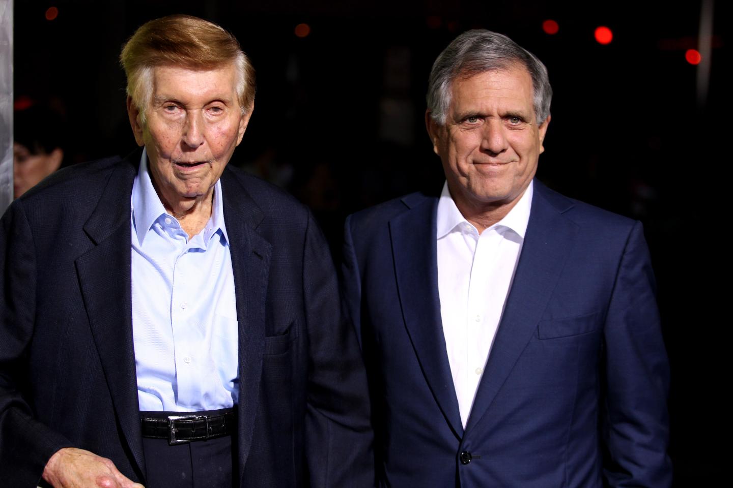 Sumner Redstone, Leslie Moonves