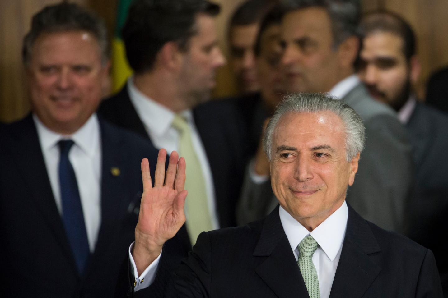 APTOPIX Brazil Political Crisis