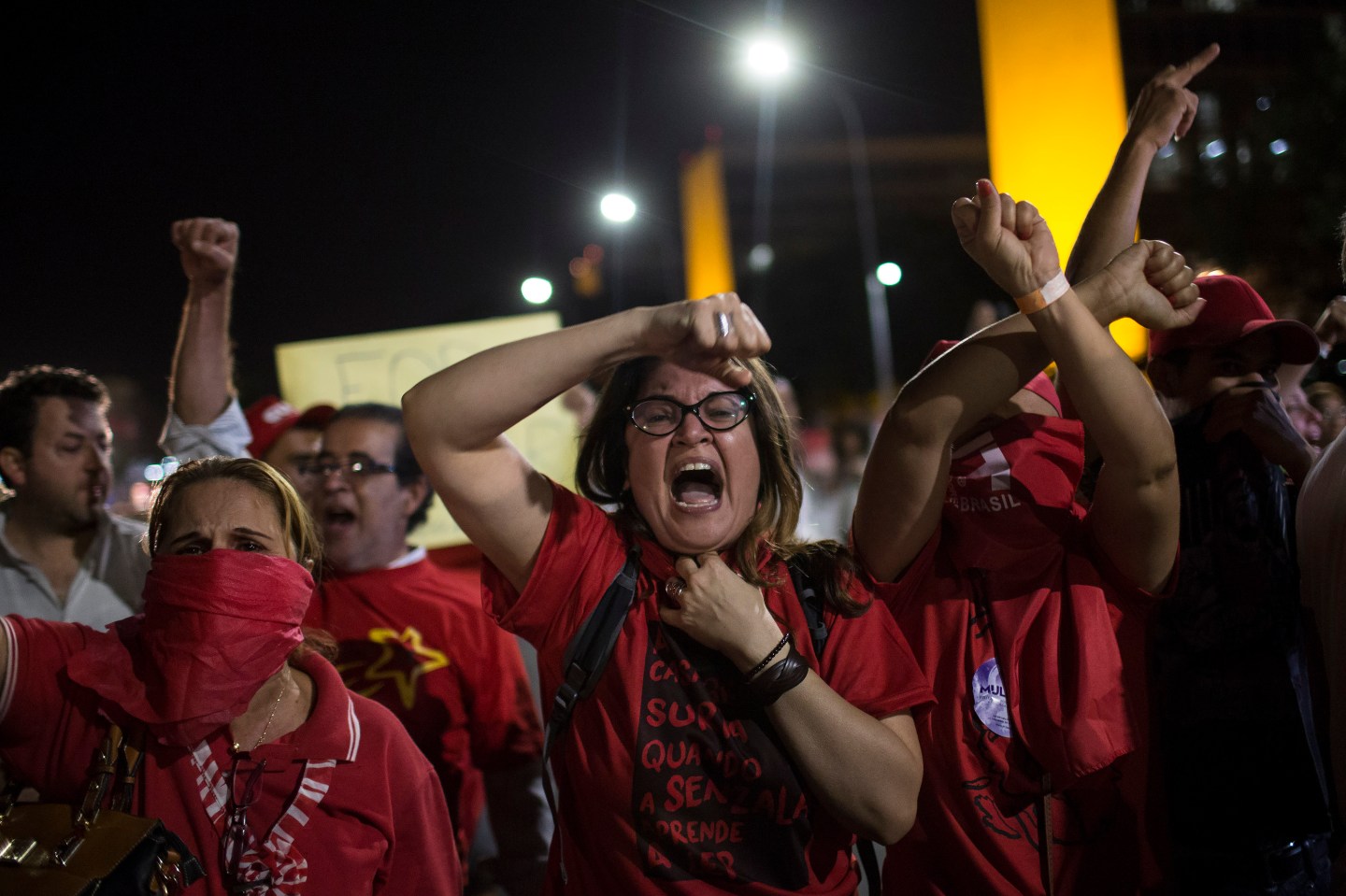 APTOPIX Brazil Political Crisis
