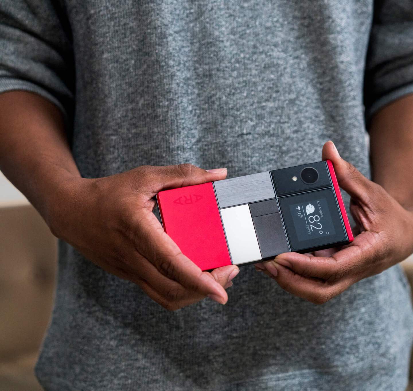 modular phone with various components