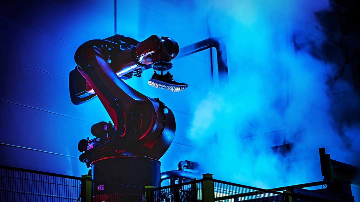 Adidas Speedfactory robot