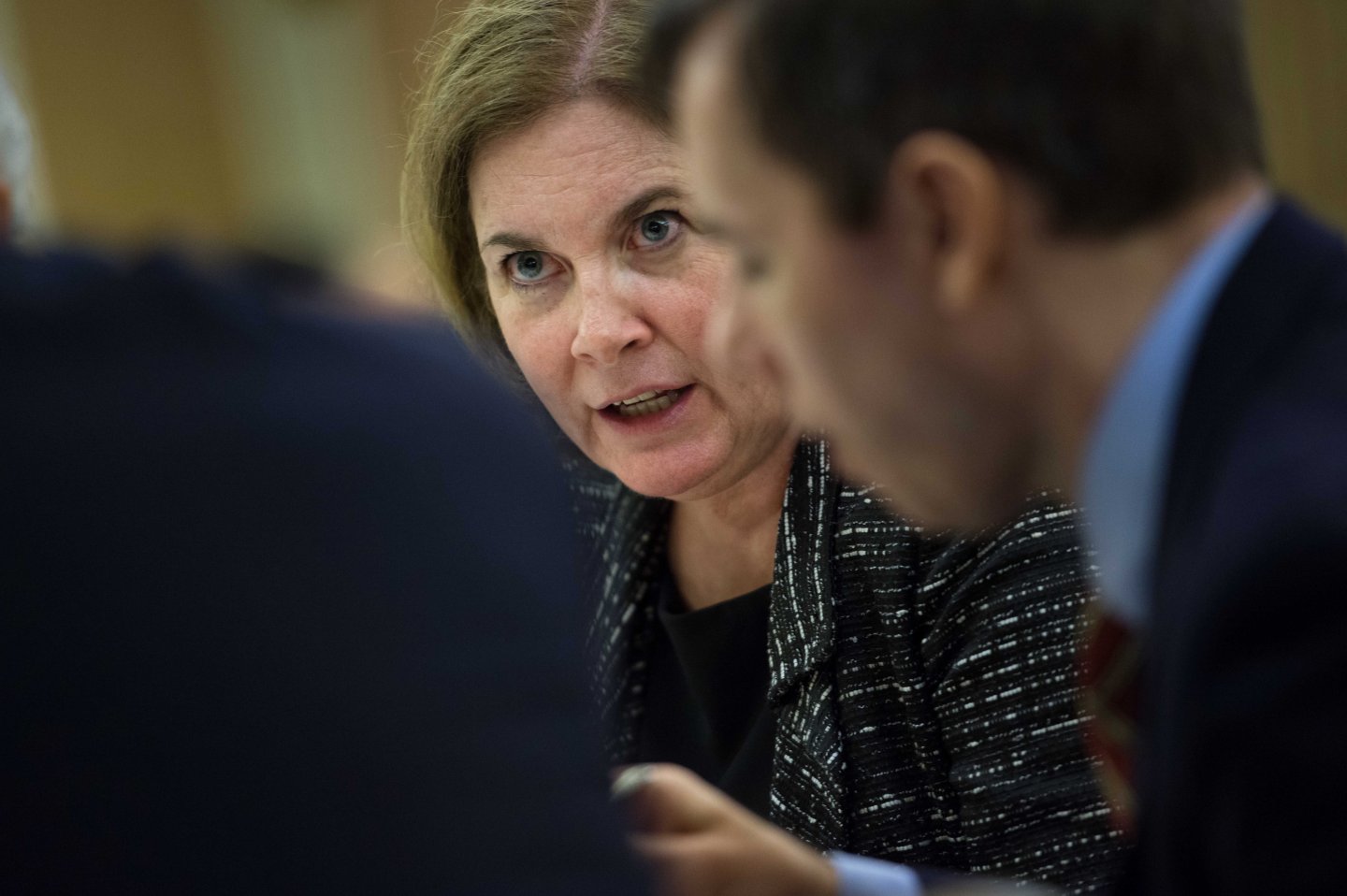 Federal Reserve Bank Of Kansas City President Esther George Speaks At The Cornell Club