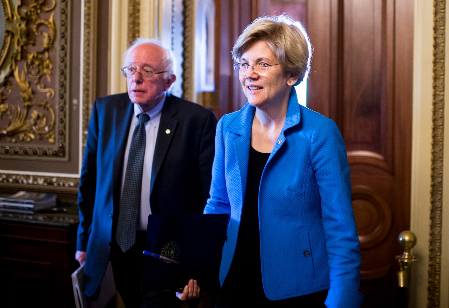 Sen. Bernie Sanders and Sen. Elizabeth Warren