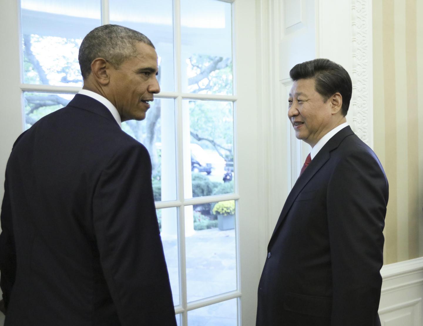U.S.-WASHINGTON D.C.-CHINA-XI JINPING-BARACK OBAMA-PRESS