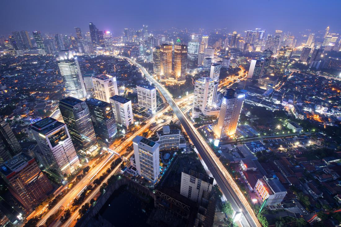 Skyline of Jakarta