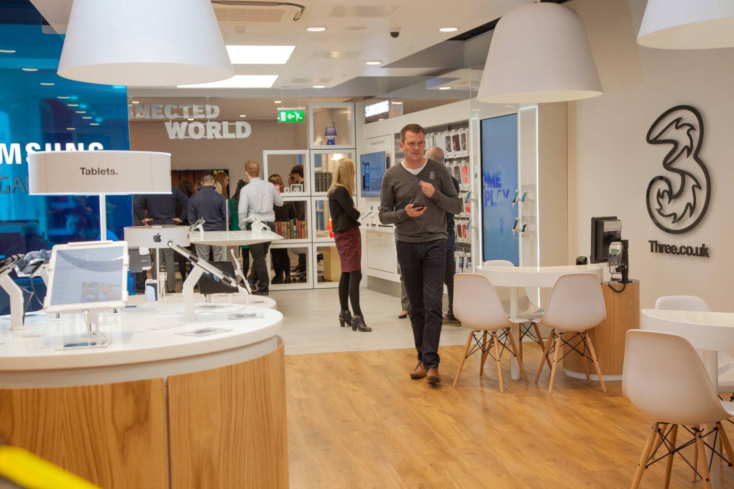 Three store in Maidenhead, U.K.