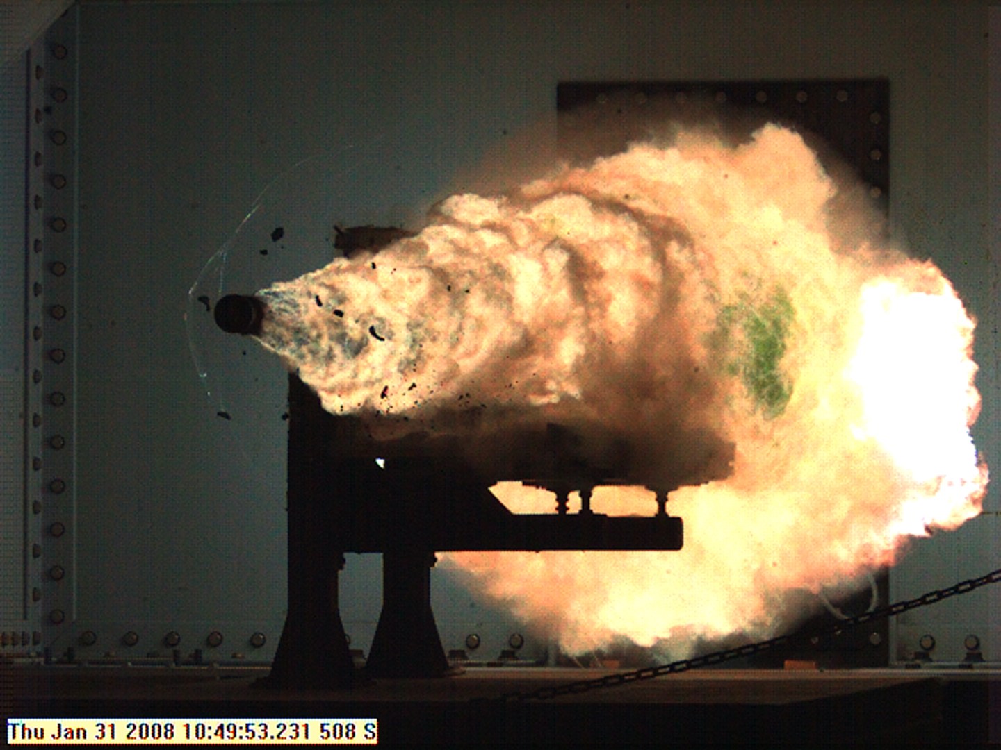 ONR 32MJ electromagnetic railgun (EMRG)