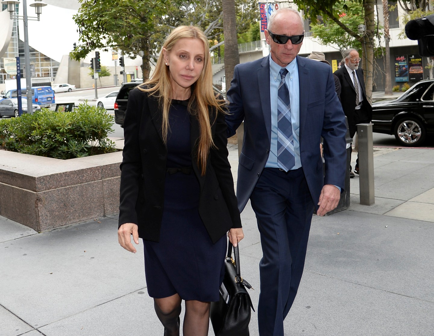 Manuela Herzer, the former girlfriend of Sumner Redstone, heads back into court in Los Angeles