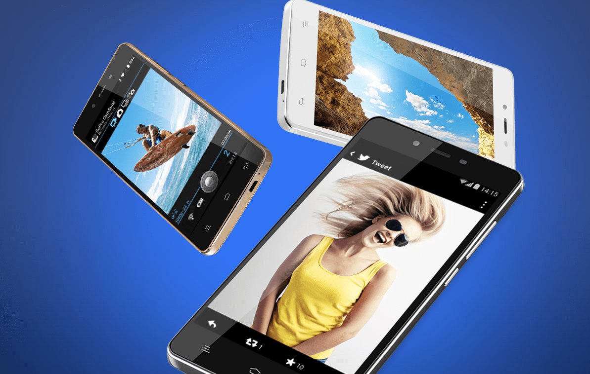Inexpensive smartphones from BLU
