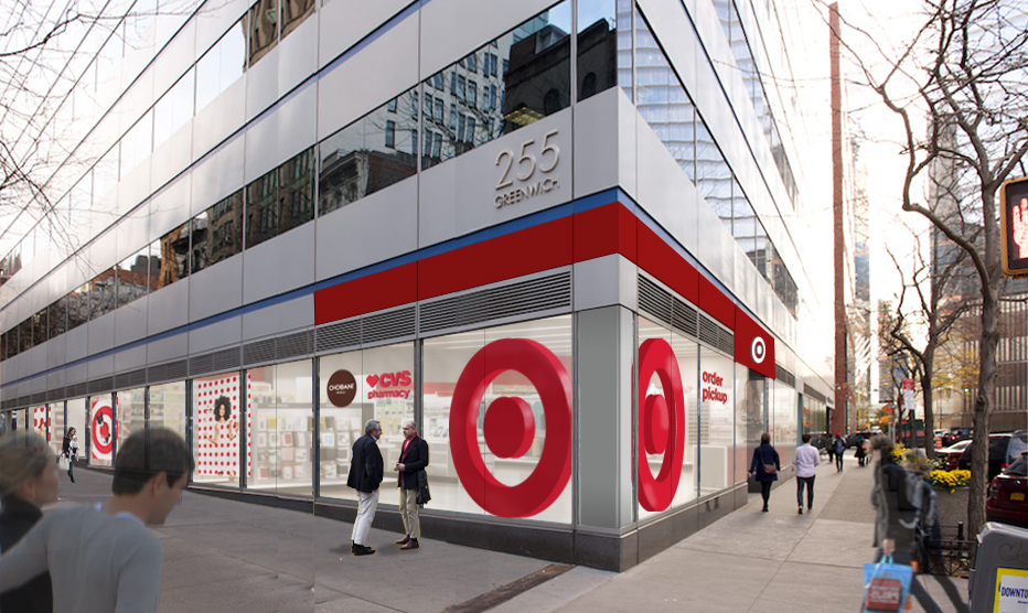 Rendering of the upcoming Target store in Lower Manhattan