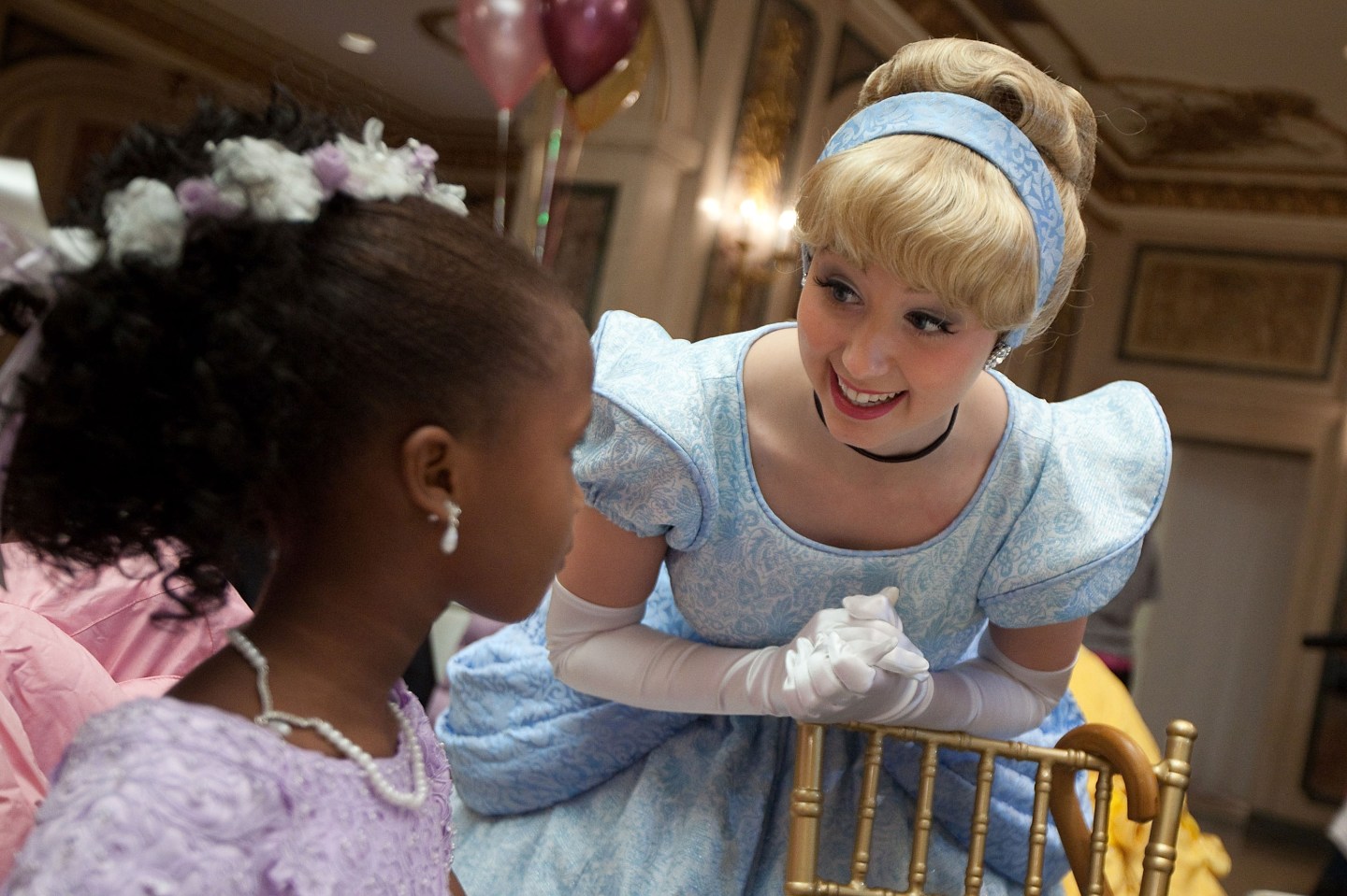 "Disney On Ice Presents: Princess Wishes" Hosts A Tea Party For The Garden Of Dreams Foundation