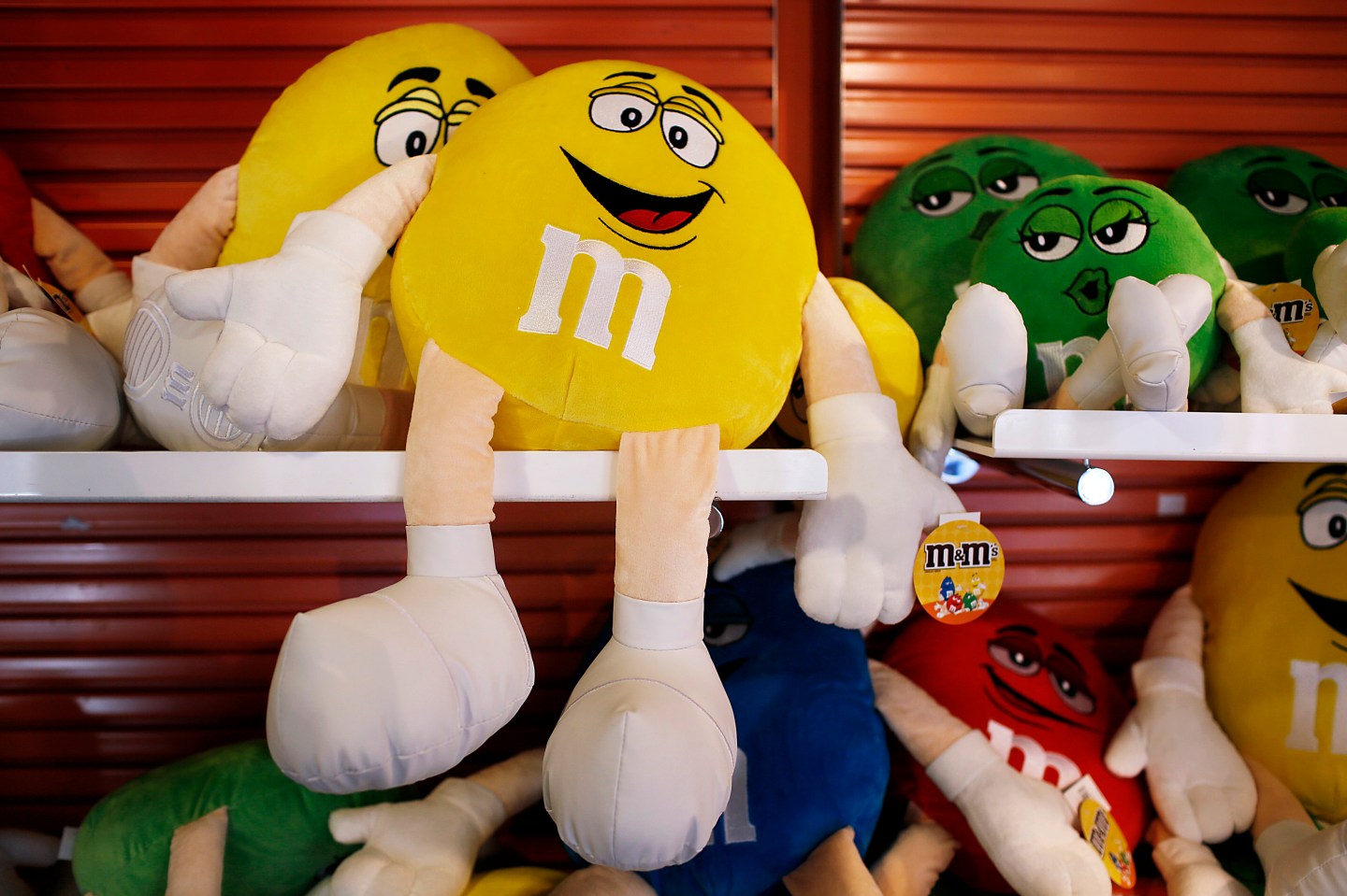 General Views From Inside of The M&M's World Store