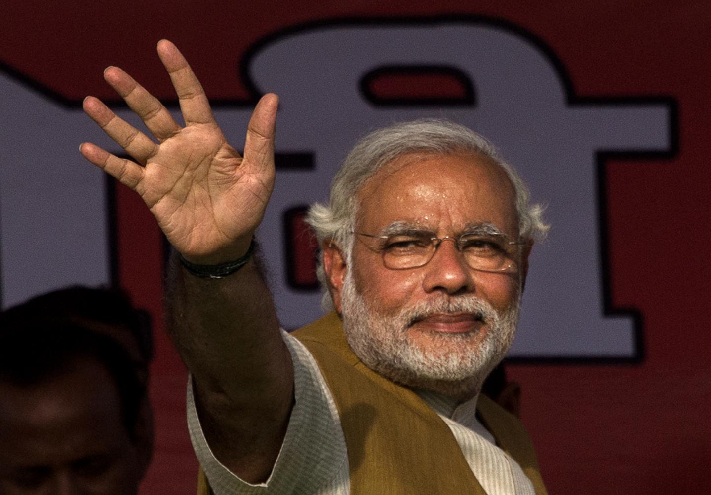BJP's Narendra Modi Campaigns In Punjab