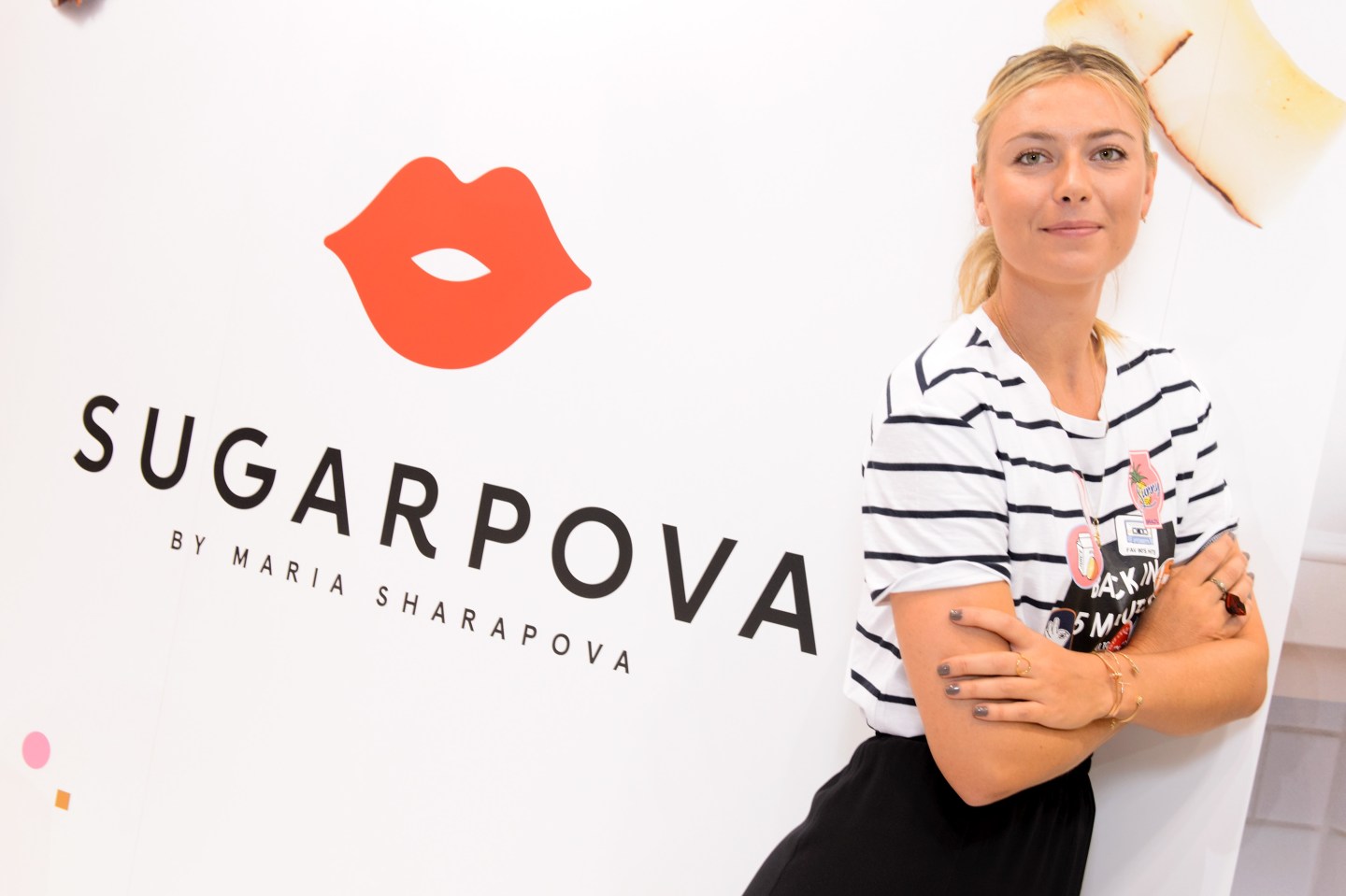 Maria Sharapova Sugarpova Chocolate Launch At The Chicago Sweets &amp; Snacks Expo