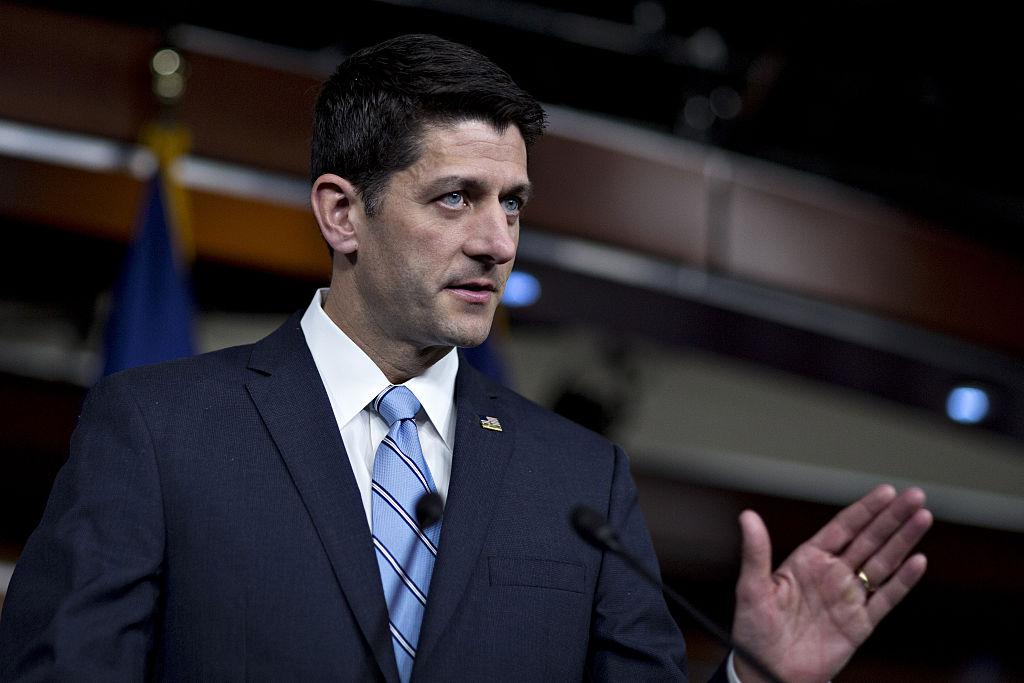 House Speaker Paul Ryan Holds Weekly News Conference