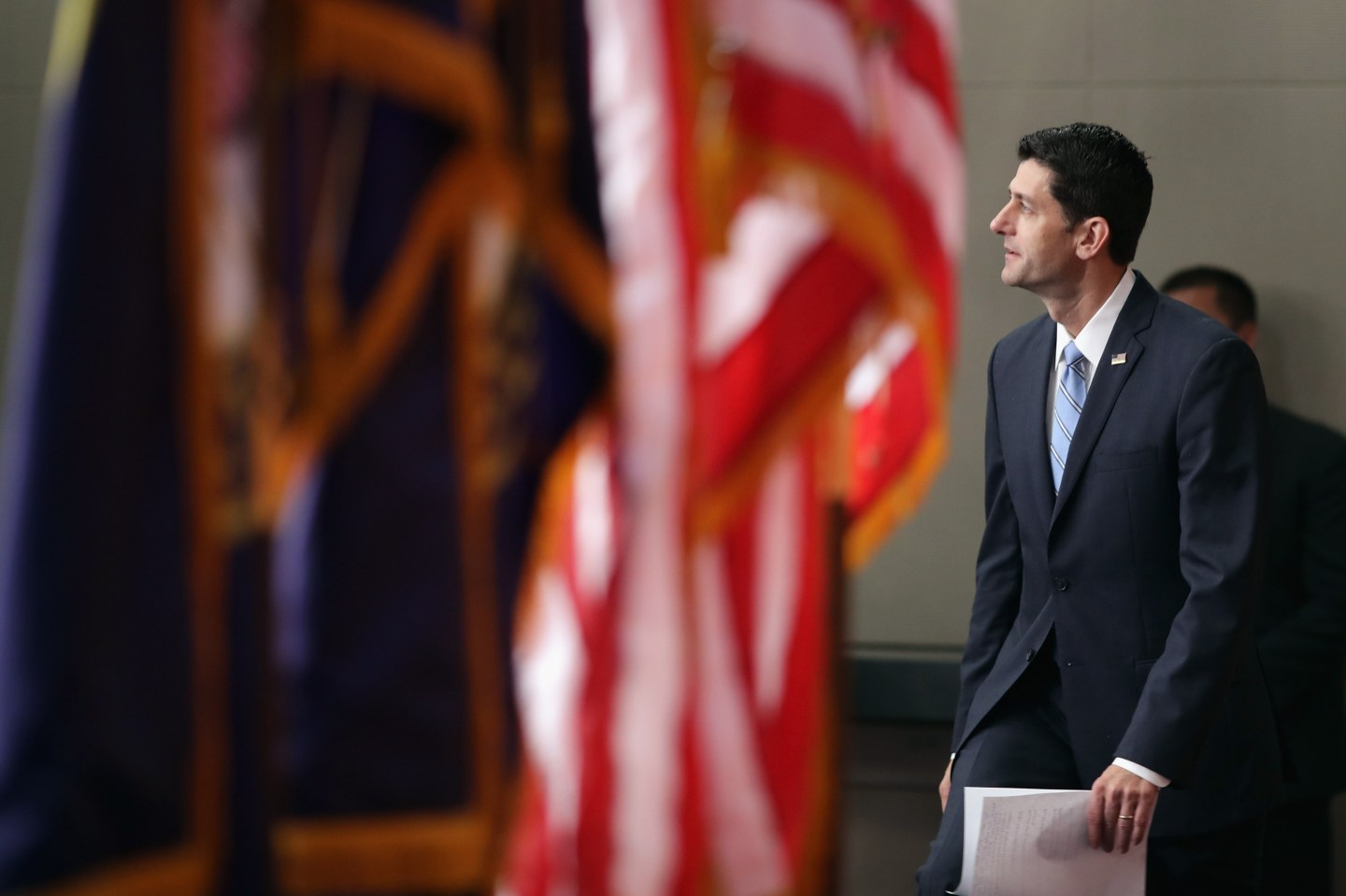 House Speaker Paul Ryan Holds Weekly News Conference